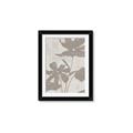 Picture of Floral  Shapes in Beaver Brown III _GroupedProduct_Rectangle_Portrait_Framed_Matted_