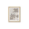 Picture of Floral  Shapes in Beaver Brown III _GroupedProduct_Rectangle_Portrait_Framed_Matted_