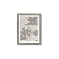 Picture of Floral  Shapes in Beaver Brown III _GroupedProduct_Rectangle_Portrait_Framed_Matted_