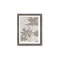 Picture of Floral  Shapes in Beaver Brown III _GroupedProduct_Rectangle_Portrait_Framed_Matted_