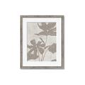 Picture of Floral  Shapes in Beaver Brown III _GroupedProduct_Rectangle_Portrait_Framed_Matted_