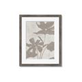 Picture of Floral  Shapes in Beaver Brown III _GroupedProduct_Rectangle_Portrait_Framed_Matted_