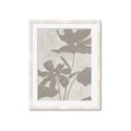 Picture of Floral  Shapes in Beaver Brown III _GroupedProduct_Rectangle_Portrait_Framed_Matted_