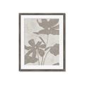 Picture of Floral  Shapes in Beaver Brown III _GroupedProduct_Rectangle_Portrait_Framed_Matted_