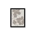 Picture of Floral  Shapes in Beaver Brown IV _GroupedProduct_Rectangle_Portrait_Framed_Matted_