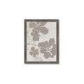 Picture of Floral  Shapes in Beaver Brown IV _GroupedProduct_Rectangle_Portrait_Framed_Matted_
