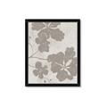 Picture of Floral  Shapes in Beaver Brown IV _GroupedProduct_Rectangle_Portrait_Framed_Matted_