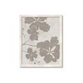 Picture of Floral  Shapes in Beaver Brown IV _GroupedProduct_Rectangle_Portrait_Framed_Matted_