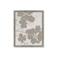 Picture of Floral  Shapes in Beaver Brown IV _GroupedProduct_Rectangle_Portrait_Framed_Matted_
