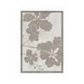 Picture of Floral  Shapes in Beaver Brown IV _GroupedProduct_Rectangle_Portrait_Framed_Matted_