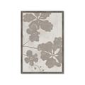 Picture of Floral  Shapes in Beaver Brown IV _GroupedProduct_Rectangle_Portrait_Framed_Matted_