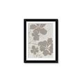 Picture of Floral  Shapes in Beaver Brown IV _GroupedProduct_Rectangle_Portrait_Framed_Matted_
