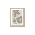 Picture of Floral  Shapes in Beaver Brown IV _GroupedProduct_Rectangle_Portrait_Framed_Matted_
