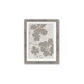 Picture of Floral  Shapes in Beaver Brown IV _GroupedProduct_Rectangle_Portrait_Framed_Matted_