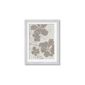 Picture of Floral  Shapes in Beaver Brown IV _GroupedProduct_Rectangle_Portrait_Framed_Matted_