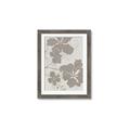Picture of Floral  Shapes in Beaver Brown IV _GroupedProduct_Rectangle_Portrait_Framed_Matted_