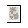 Picture of Floral  Shapes in Beaver Brown IV _GroupedProduct_Rectangle_Portrait_Framed_Matted_