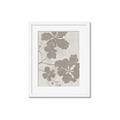 Picture of Floral  Shapes in Beaver Brown IV _GroupedProduct_Rectangle_Portrait_Framed_Matted_