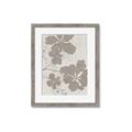 Picture of Floral  Shapes in Beaver Brown IV _GroupedProduct_Rectangle_Portrait_Framed_Matted_