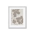 Picture of Floral  Shapes in Beaver Brown IV _GroupedProduct_Rectangle_Portrait_Framed_Matted_