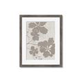 Picture of Floral  Shapes in Beaver Brown IV _GroupedProduct_Rectangle_Portrait_Framed_Matted_