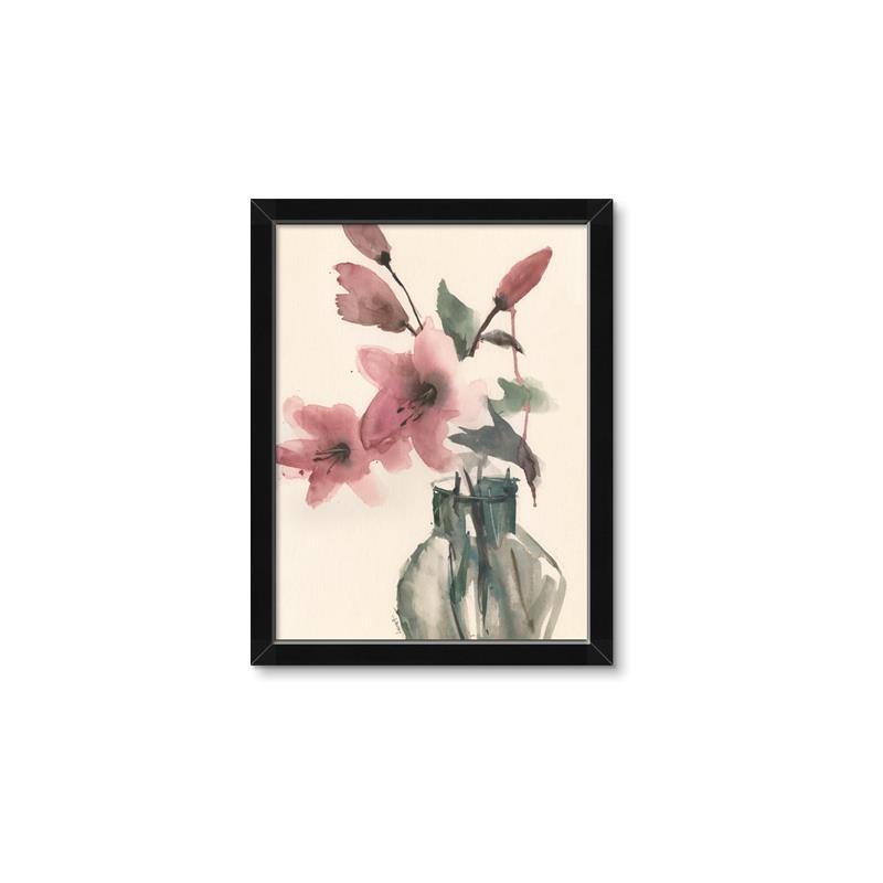 Picture of Pink Lily I _GroupedProduct_Rectangle_Portrait_Framed_Matted_
