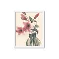 Picture of Pink Lily I _GroupedProduct_Rectangle_Portrait_Framed_Matted_