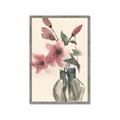 Picture of Pink Lily I _GroupedProduct_Rectangle_Portrait_Framed_Matted_