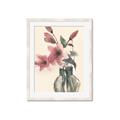 Picture of Pink Lily I _GroupedProduct_Rectangle_Portrait_Framed_Matted_