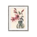 Picture of Pink Lily I _GroupedProduct_Rectangle_Portrait_Framed_Matted_