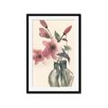 Picture of Pink Lily I _GroupedProduct_Rectangle_Portrait_Framed_Matted_
