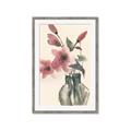 Picture of Pink Lily I _GroupedProduct_Rectangle_Portrait_Framed_Matted_