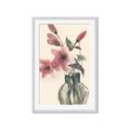Picture of Pink Lily I _GroupedProduct_Rectangle_Portrait_Framed_Matted_