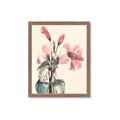 Picture of Pink Lily II _GroupedProduct_Rectangle_Portrait_Framed_Matted_