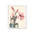 Picture of Pink Lily II _GroupedProduct_Rectangle_Portrait_Framed_Matted_