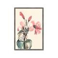 Picture of Pink Lily II _GroupedProduct_Rectangle_Portrait_Framed_Matted_
