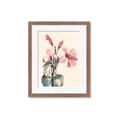 Picture of Pink Lily II _GroupedProduct_Rectangle_Portrait_Framed_Matted_