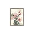 Picture of Pink Lily III _GroupedProduct_Rectangle_Portrait_Framed_Matted_