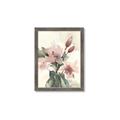 Picture of Pink Lily III _GroupedProduct_Rectangle_Portrait_Framed_Matted_