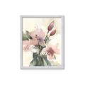 Picture of Pink Lily III _GroupedProduct_Rectangle_Portrait_Framed_Matted_