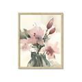 Picture of Pink Lily III _GroupedProduct_Rectangle_Portrait_Framed_Matted_