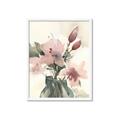 Picture of Pink Lily III _GroupedProduct_Rectangle_Portrait_Framed_Matted_