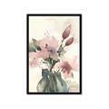Picture of Pink Lily III _GroupedProduct_Rectangle_Portrait_Framed_Matted_