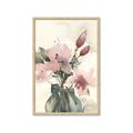 Picture of Pink Lily III _GroupedProduct_Rectangle_Portrait_Framed_Matted_