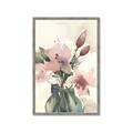 Picture of Pink Lily III _GroupedProduct_Rectangle_Portrait_Framed_Matted_