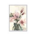 Picture of Pink Lily III _GroupedProduct_Rectangle_Portrait_Framed_Matted_