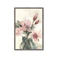 Picture of Pink Lily III _GroupedProduct_Rectangle_Portrait_Framed_Matted_