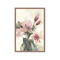 Picture of Pink Lily III _GroupedProduct_Rectangle_Portrait_Framed_Matted_