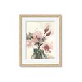 Picture of Pink Lily III _GroupedProduct_Rectangle_Portrait_Framed_Matted_