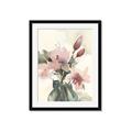 Picture of Pink Lily III _GroupedProduct_Rectangle_Portrait_Framed_Matted_